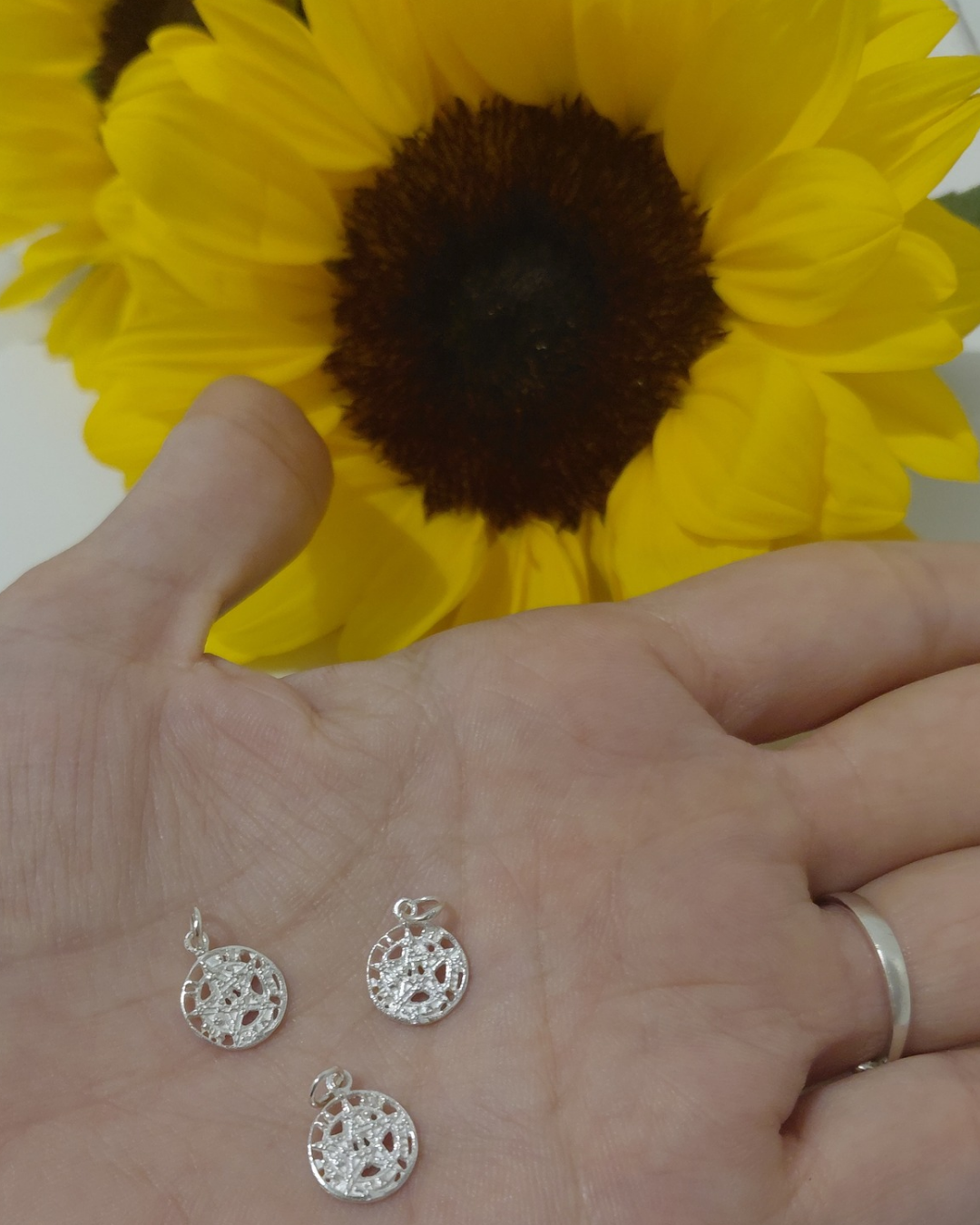 Colgante Tetragramaton Plata de Ley