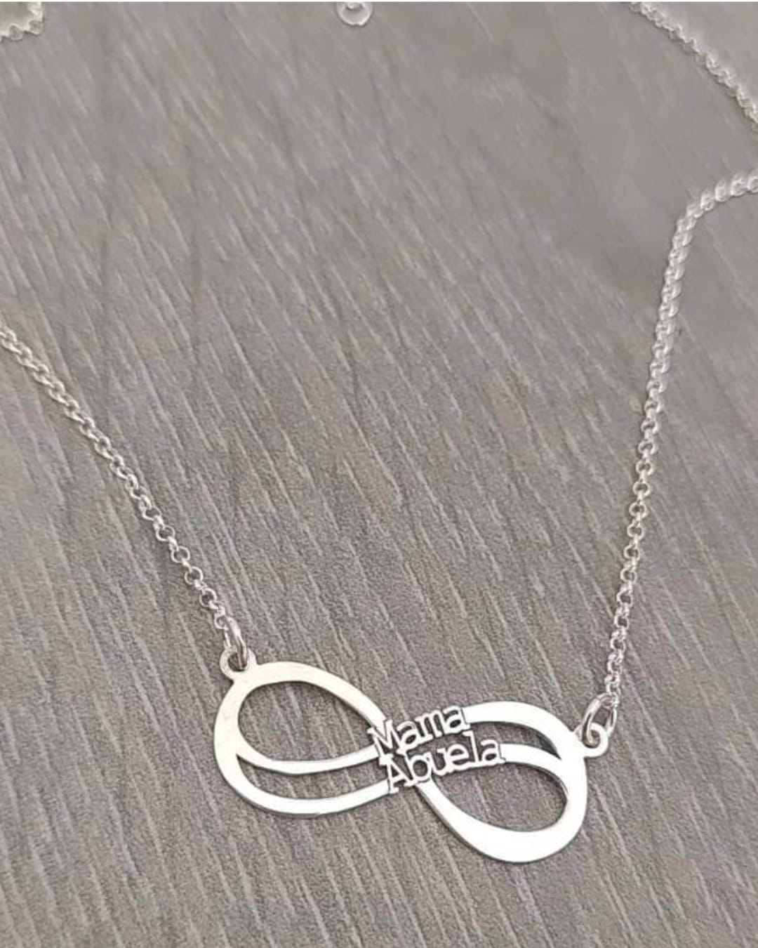 Collar Infinito Dos Líneas