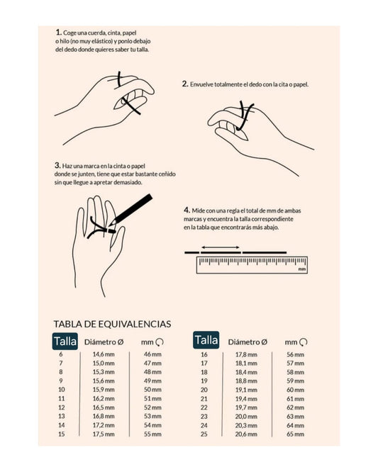 Anillo 3 Círculos de Plata de Ley