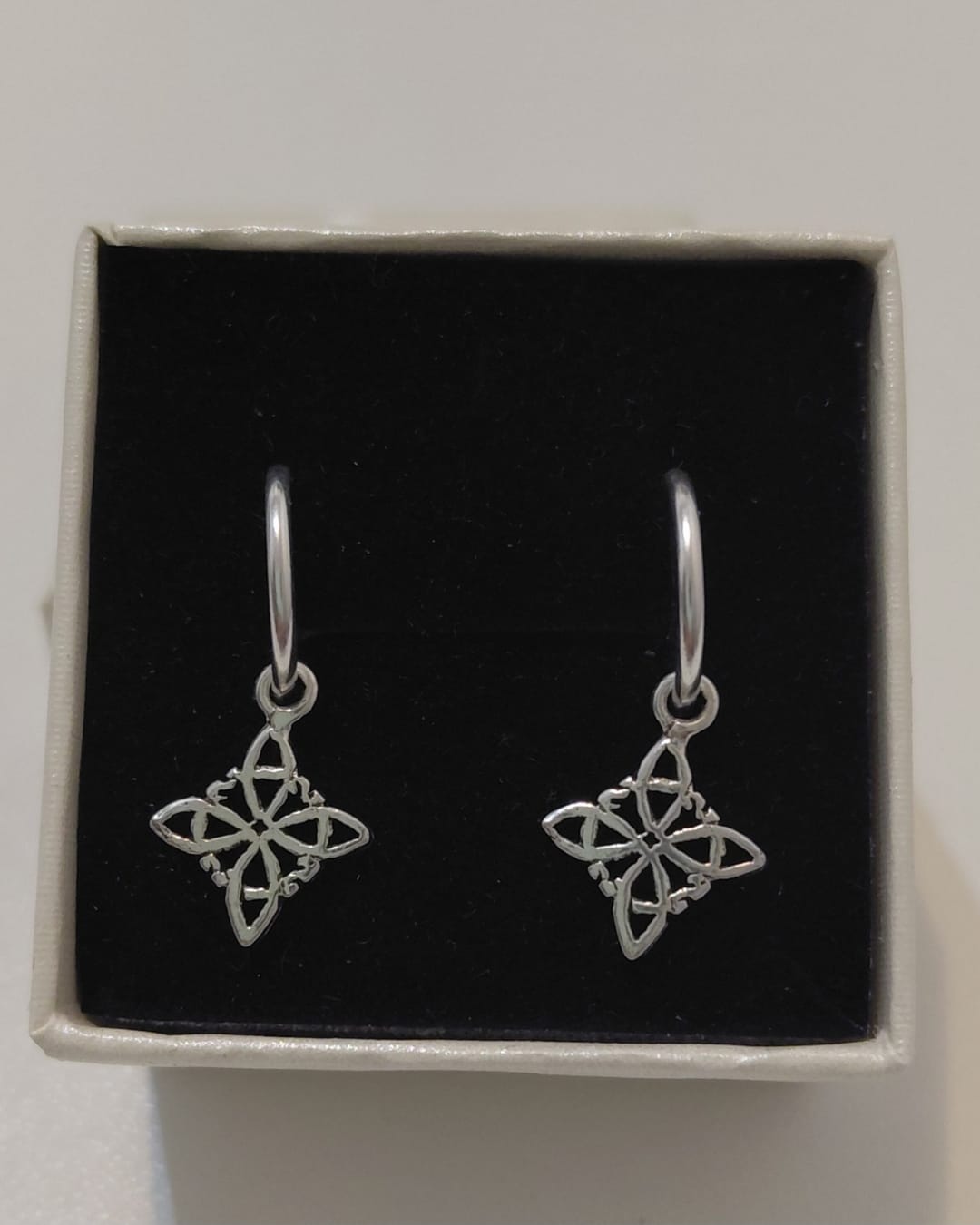 Set Nudo de Bruja de Plata de Ley