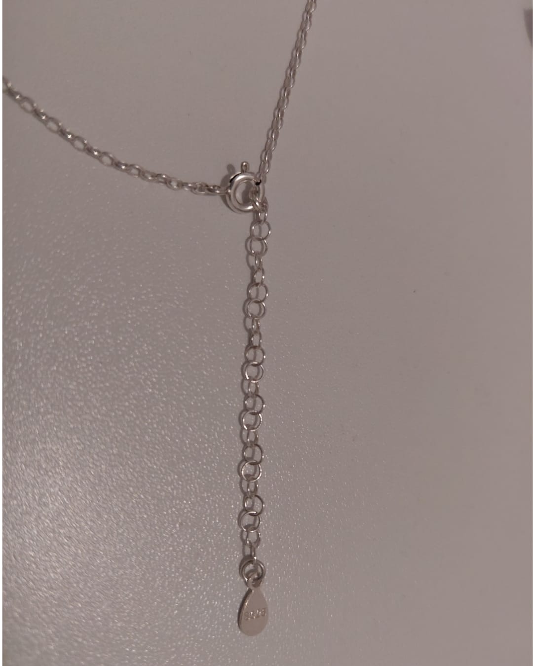 Collar Personalizado Gracias Seño · Aro con Corazón Grabado en Plata