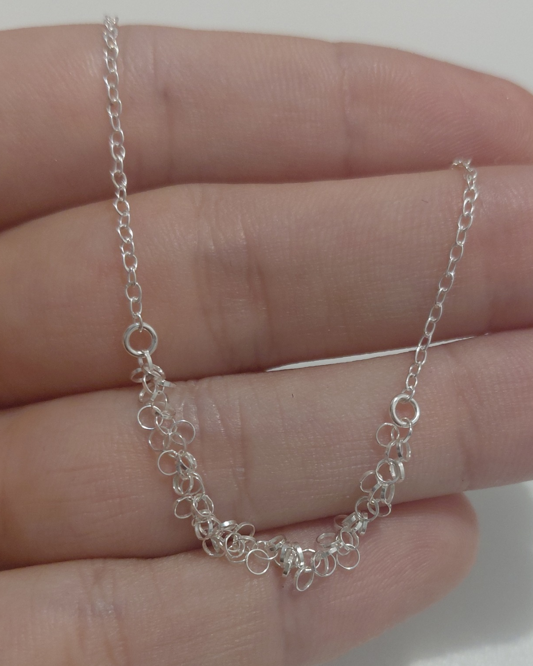 Pulsera de Plata Círculos Entrelazados | Plata de Ley 925