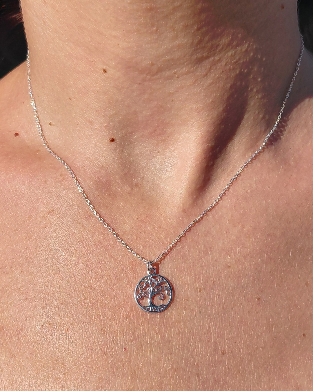 Collar de Plata Árbol de la Vida