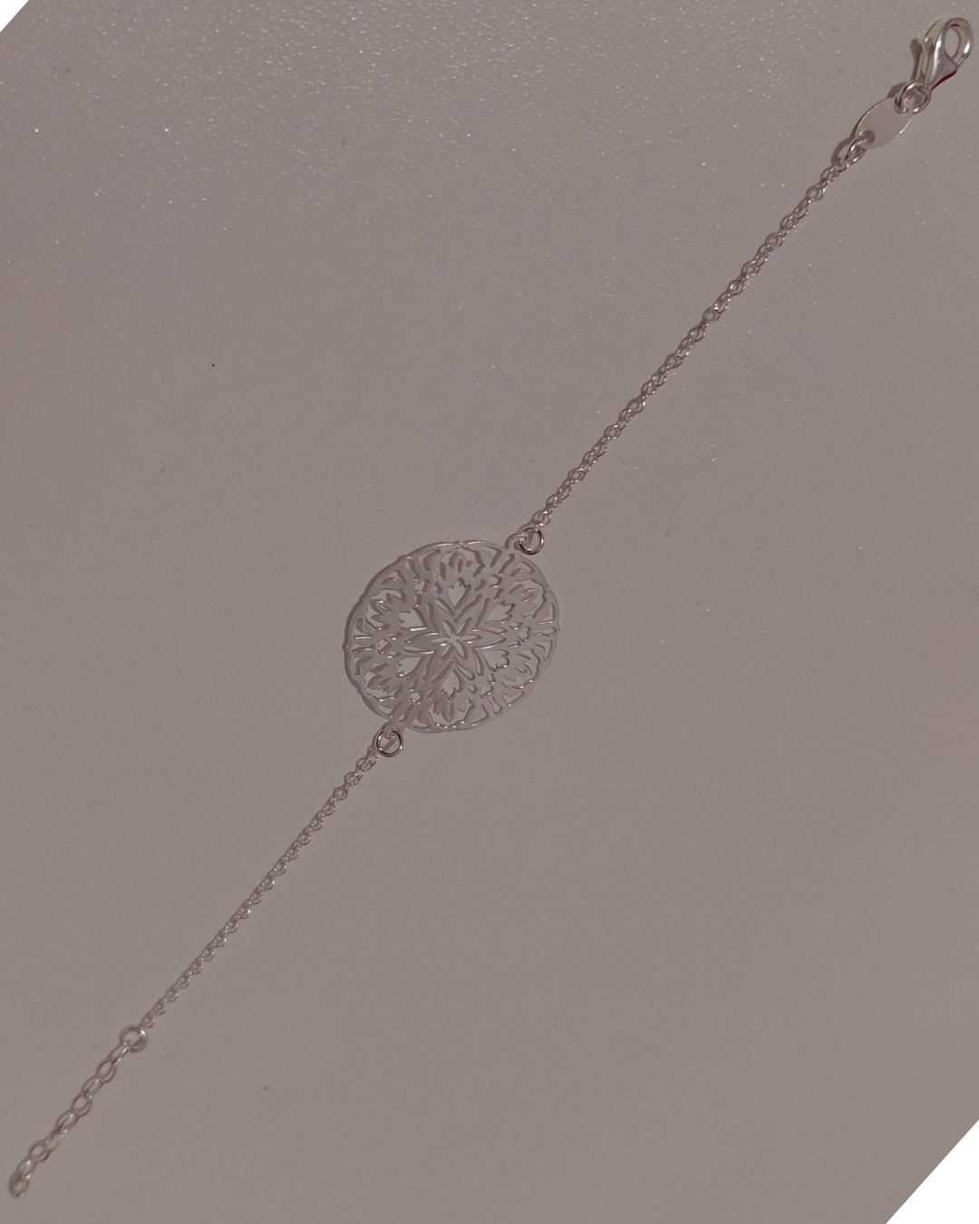 Pulsera Mandala Plata de Ley