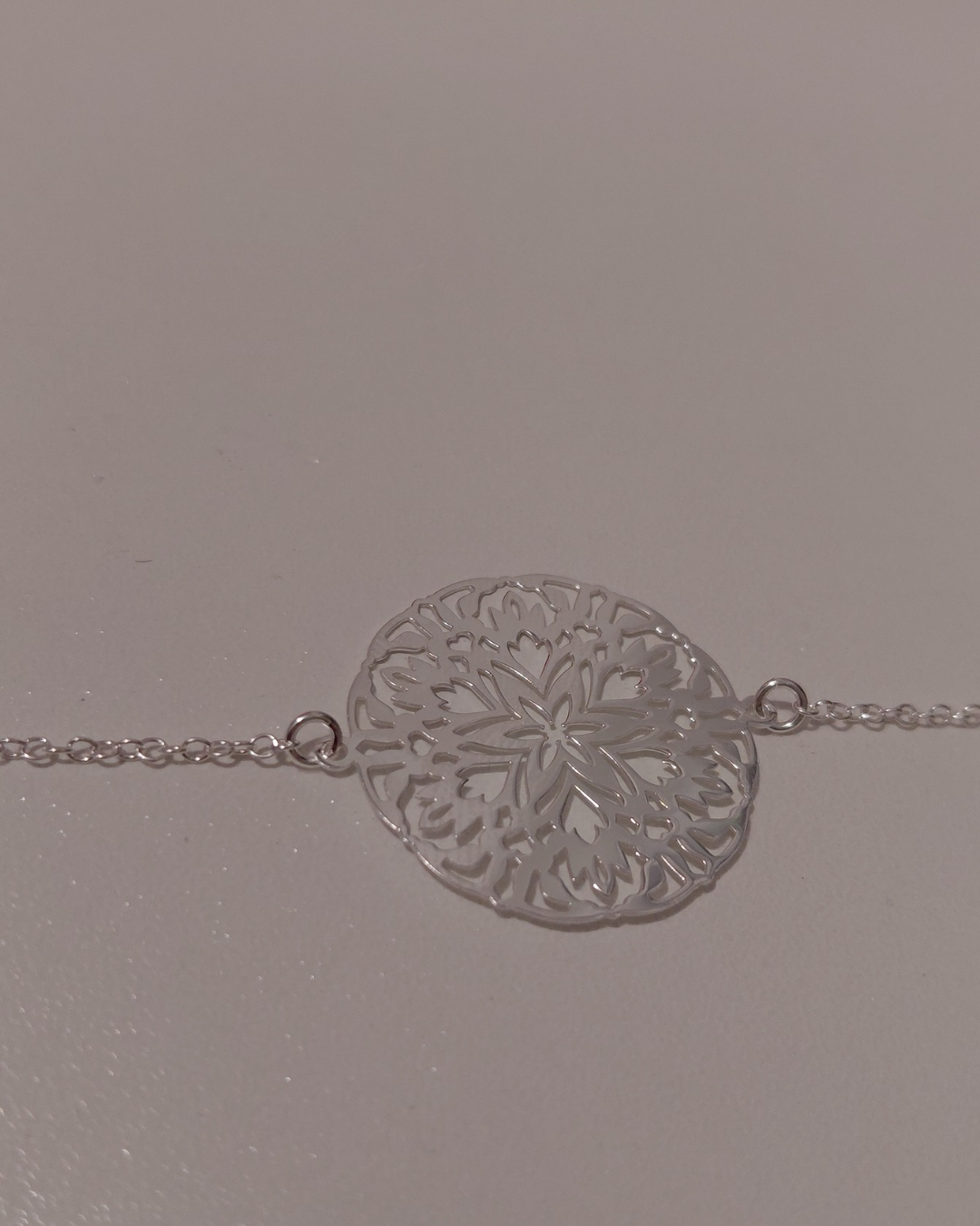Pulsera Mandala Plata de Ley