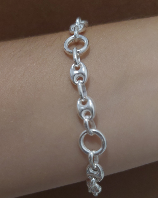 Pulsera Calabrote y Aros