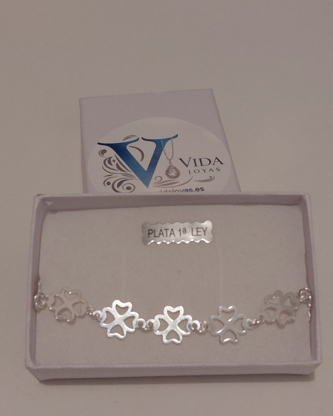 Pulsera tréboles de la suerte