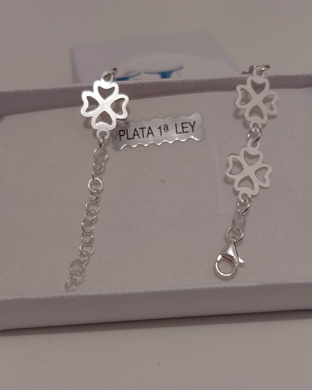 Pulsera tréboles de la suerte