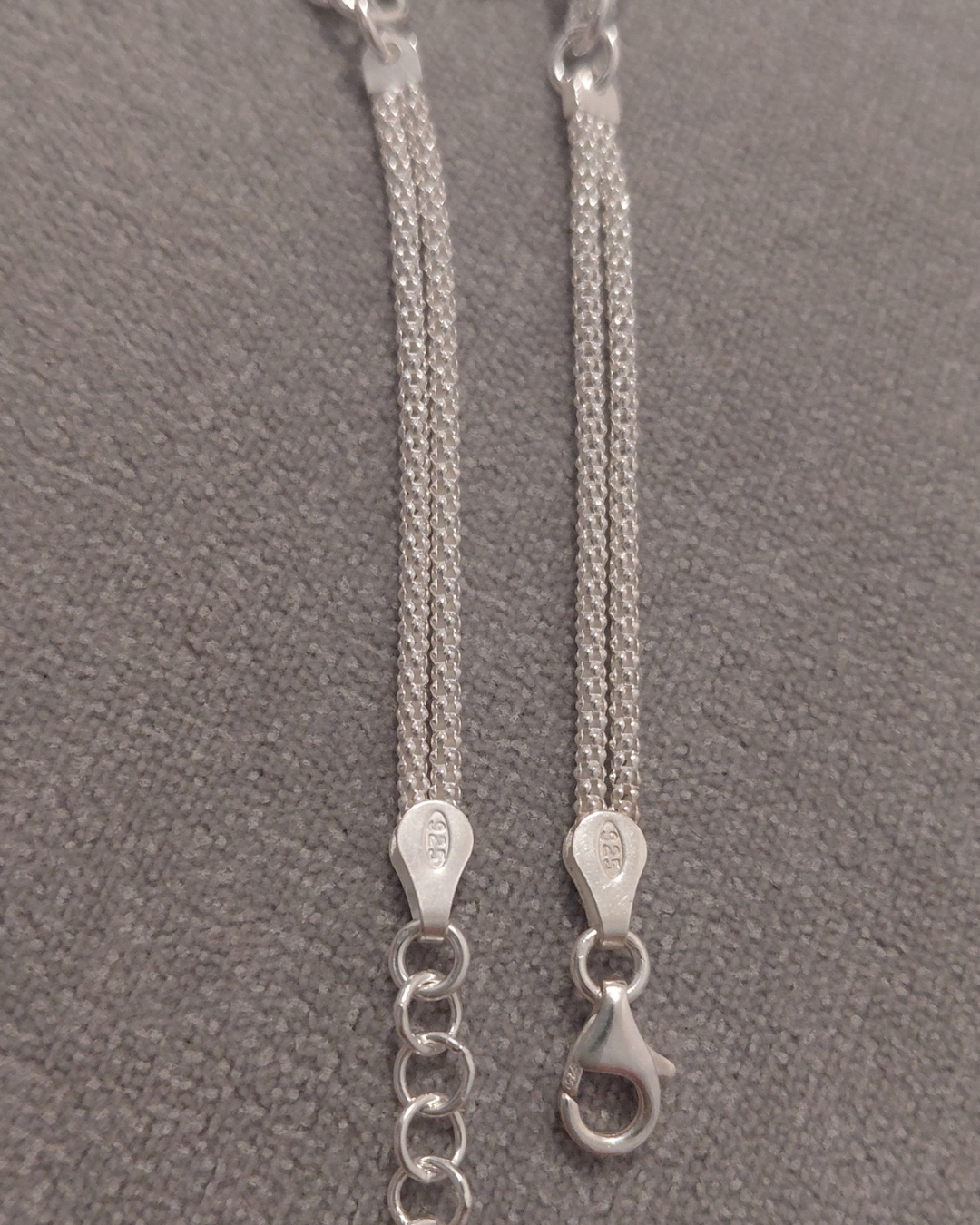 Pulsera Ancla Doble Cadena