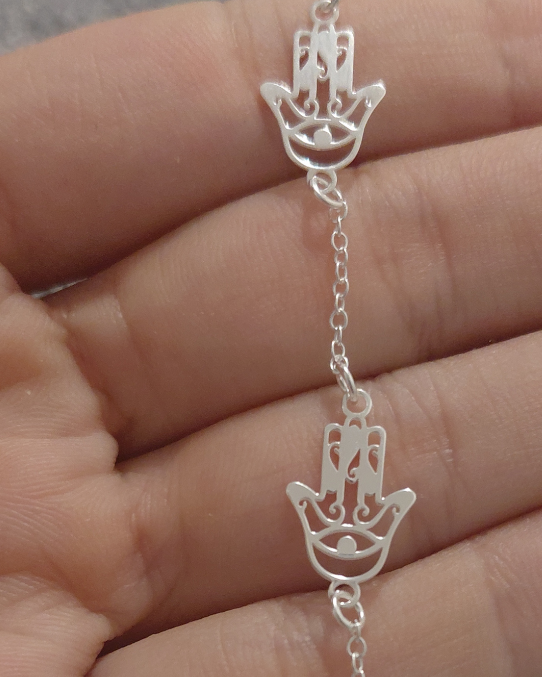 Pulsera Hamsa Triple