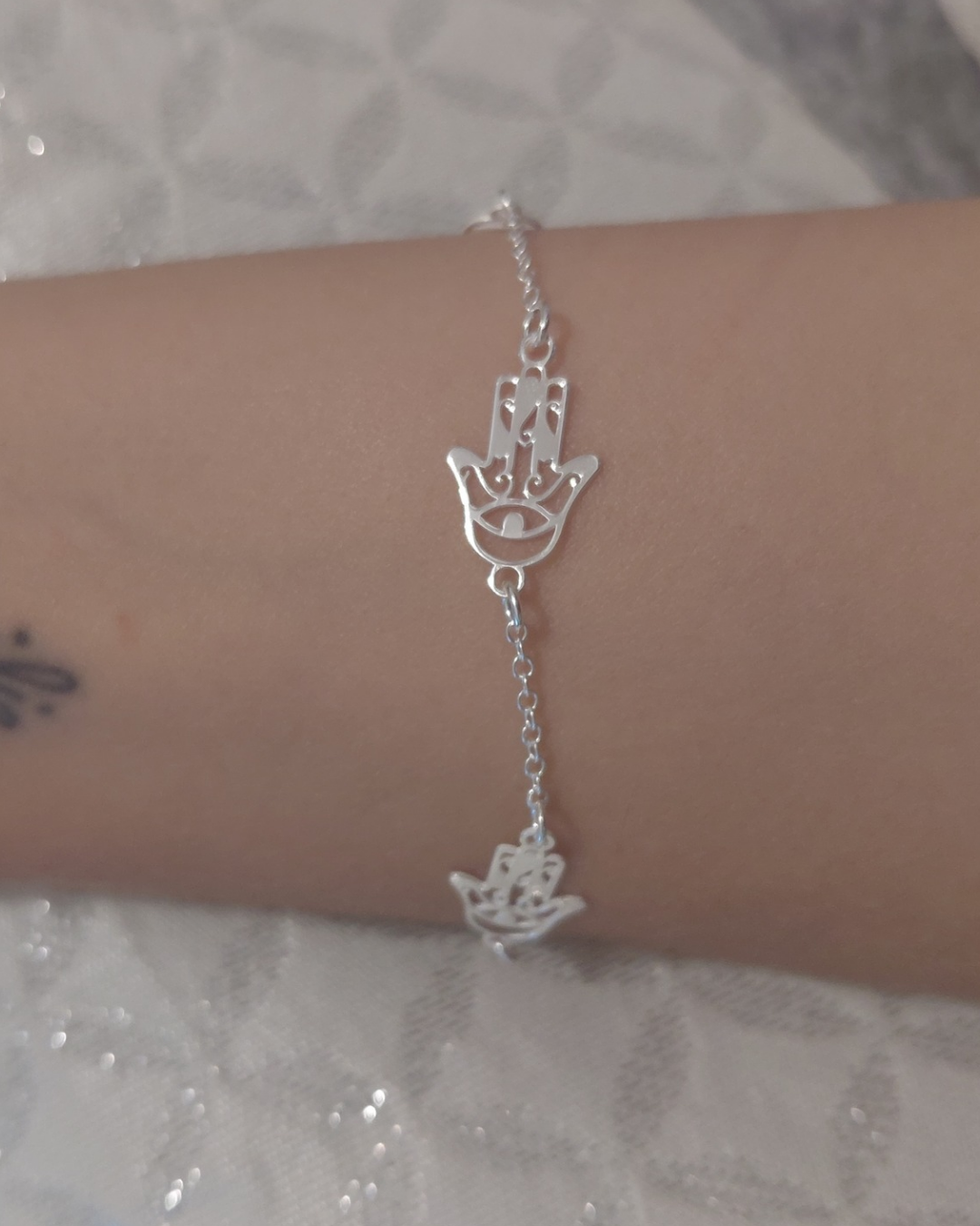 Pulsera Hamsa Triple