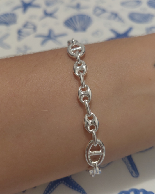 Pulsera Calabrote y Cadena Ancla