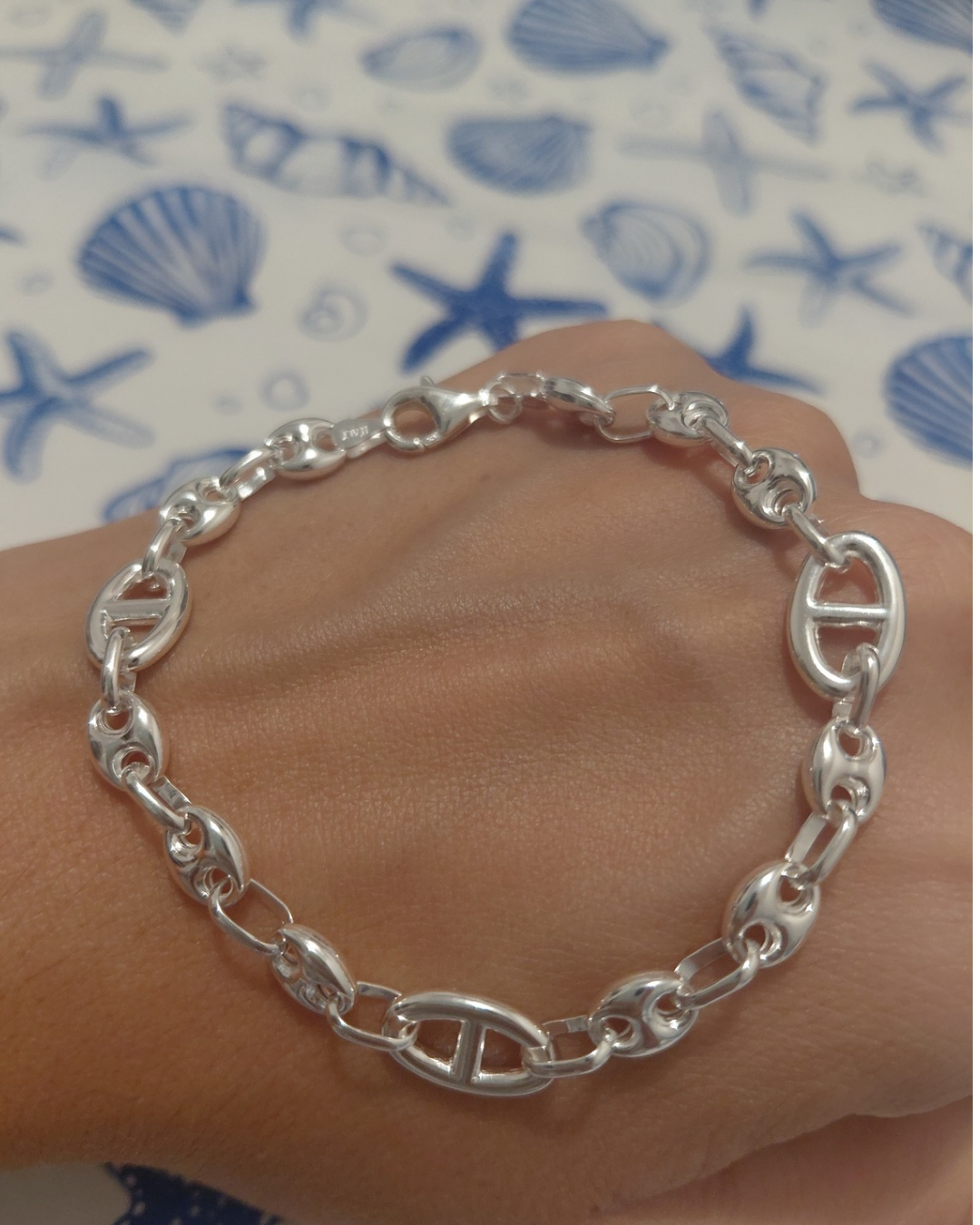 Pulsera Calabrote y Cadena Ancla