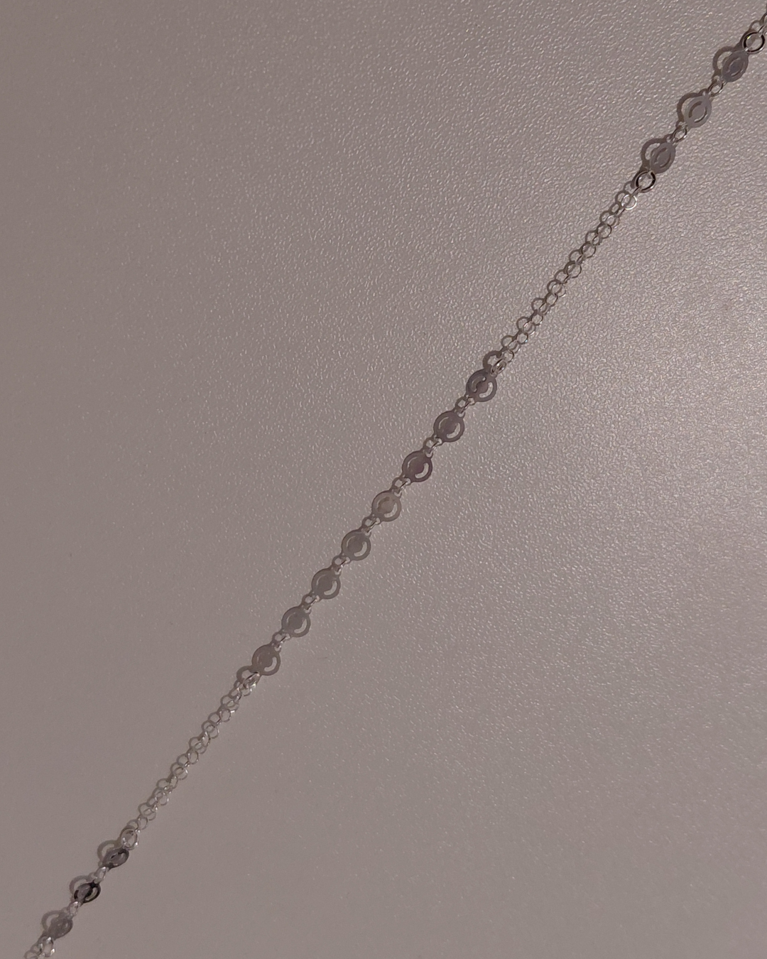 Tobillera Discos de Plata