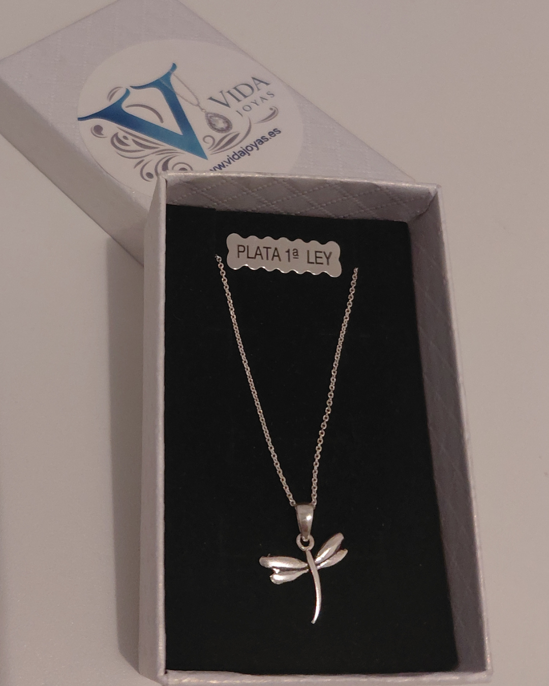 Set Libélula de Plata de Ley
