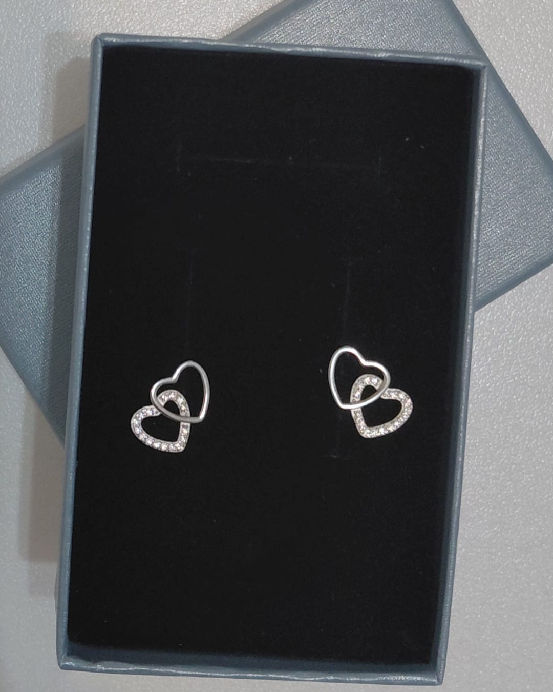 Pendientes Doble Corazón