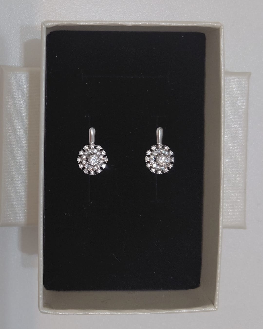 Pendientes Redondos con Circonitas