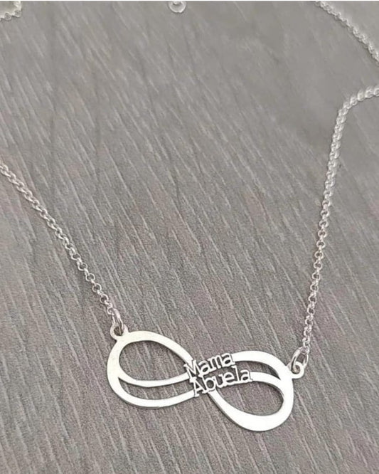 Collar Infinito Dos Líneas