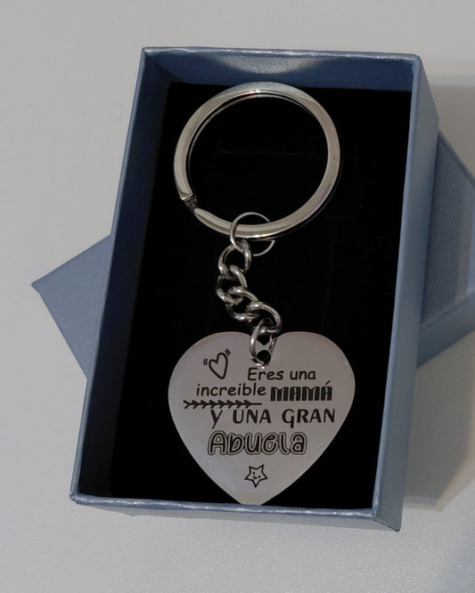 Llavero Corazón Día de la Madre