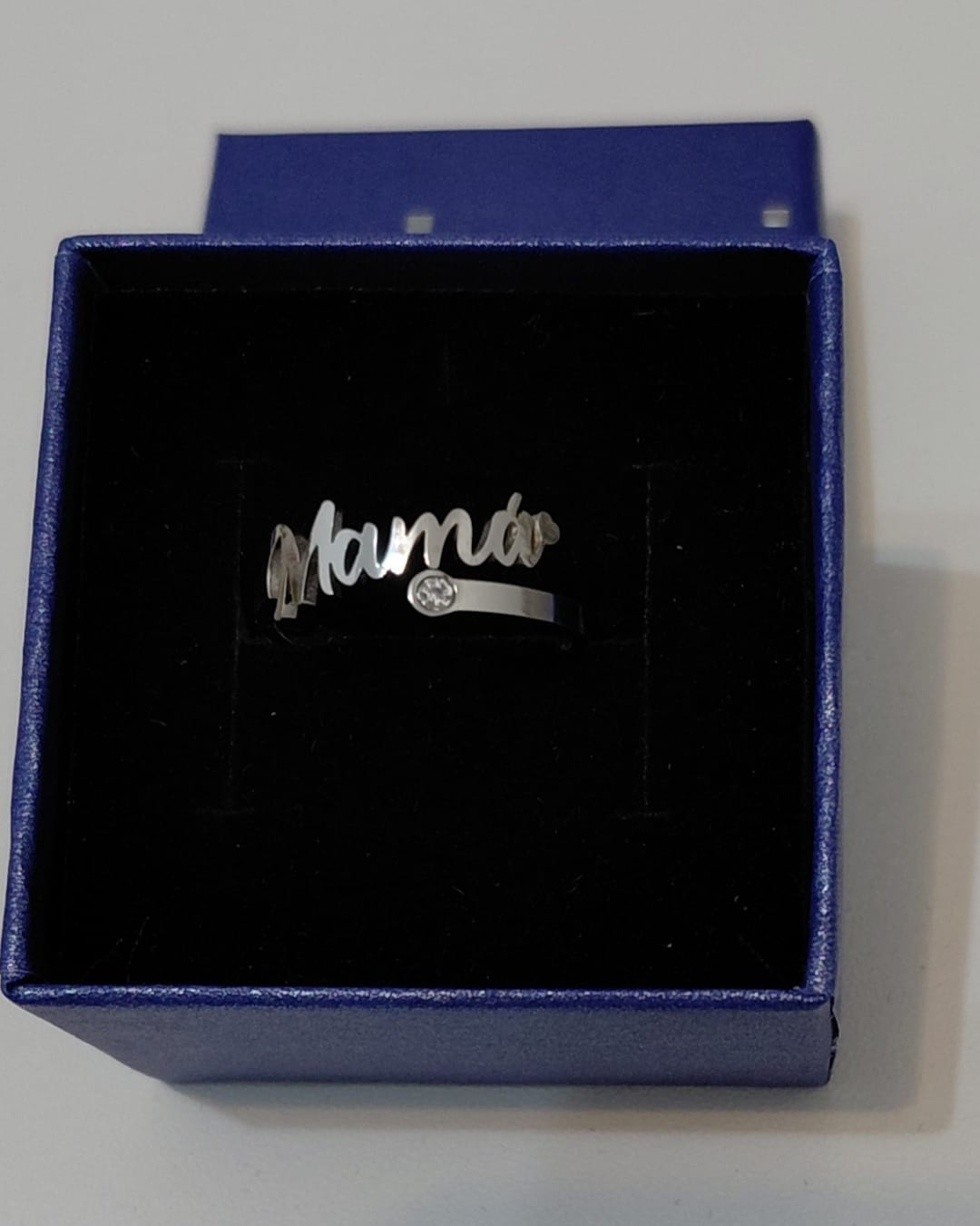 Anillo Mamá con Brillante