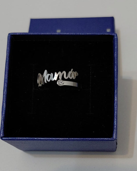 Anillo Mamá con Brillante