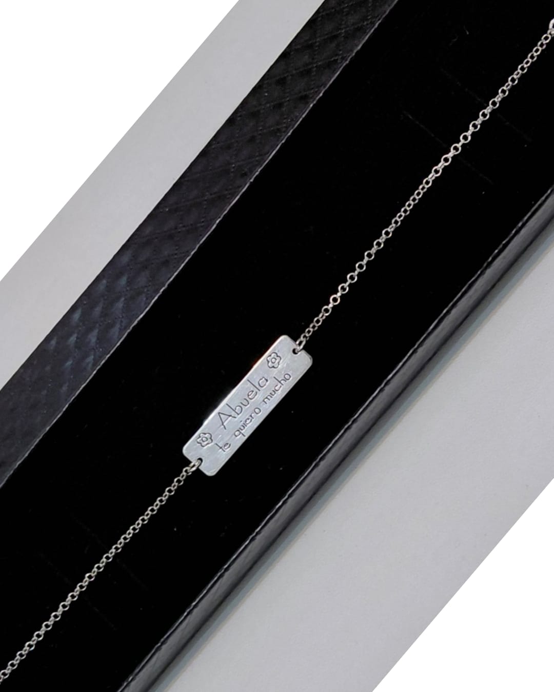 Pulsera Placa Abuela Te Quiero Mucho