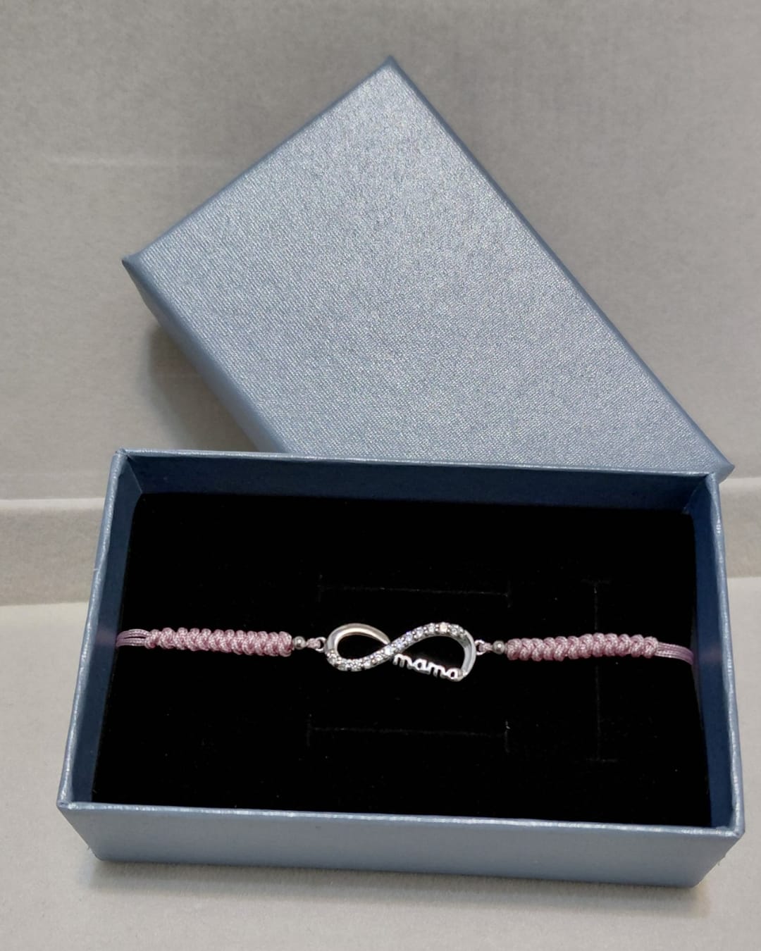 Pulsera Macramé Infinito Mamá