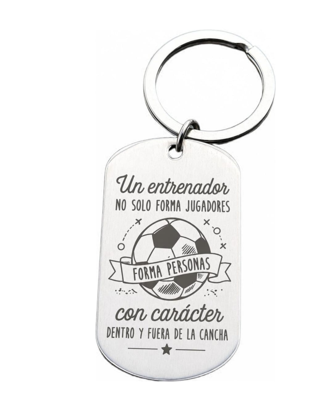 Llavero de acero personalizado