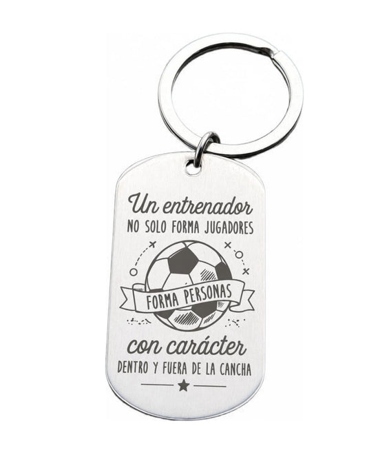 Llavero de acero personalizado