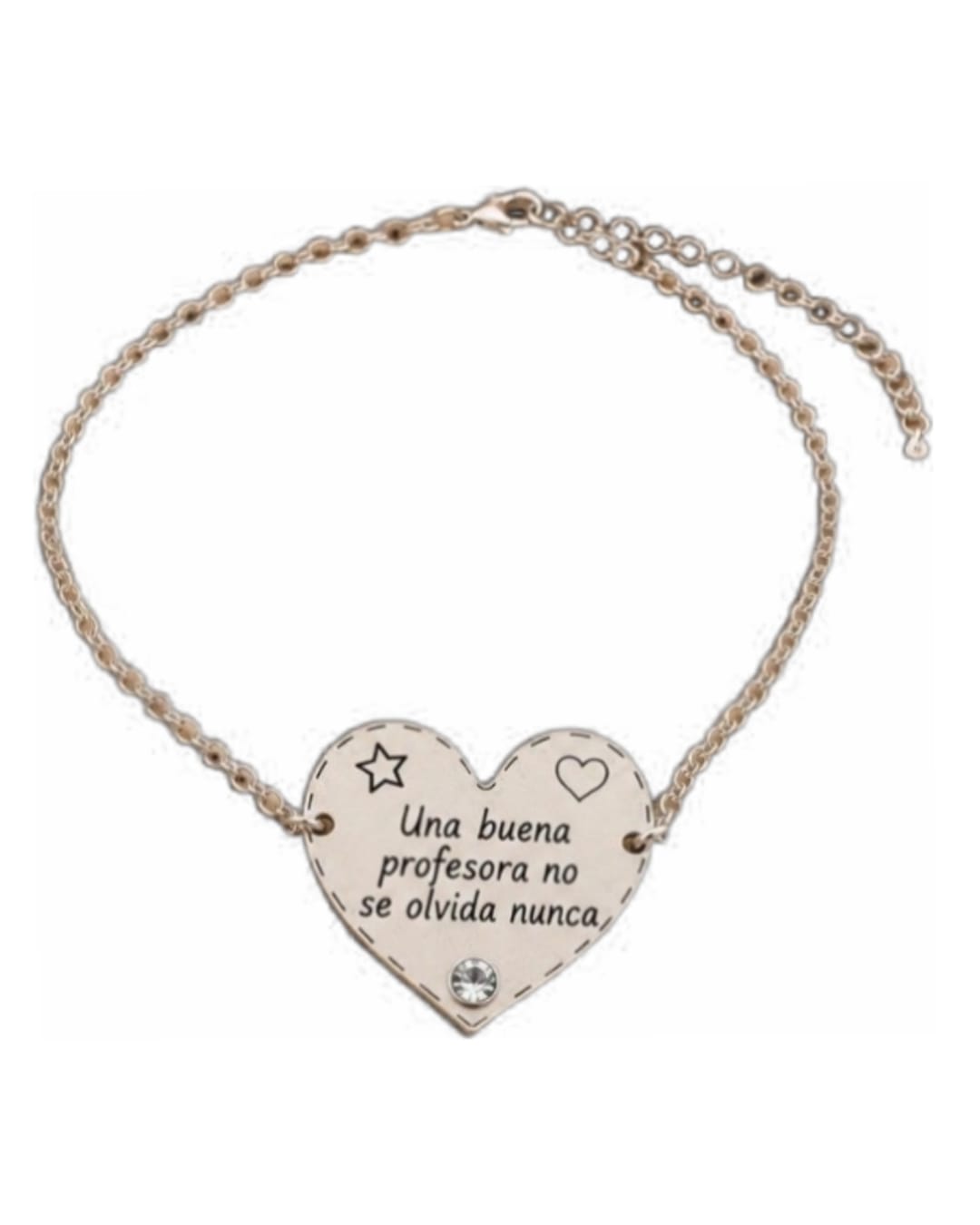 Pulsera Profesora Corazón
