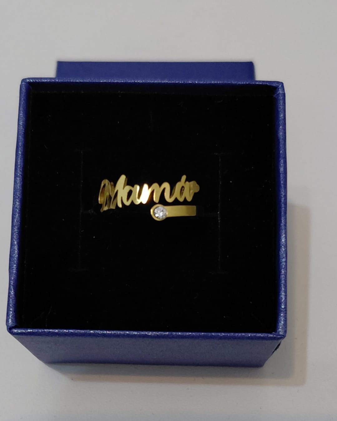 Anillo Mamá con Brillante
