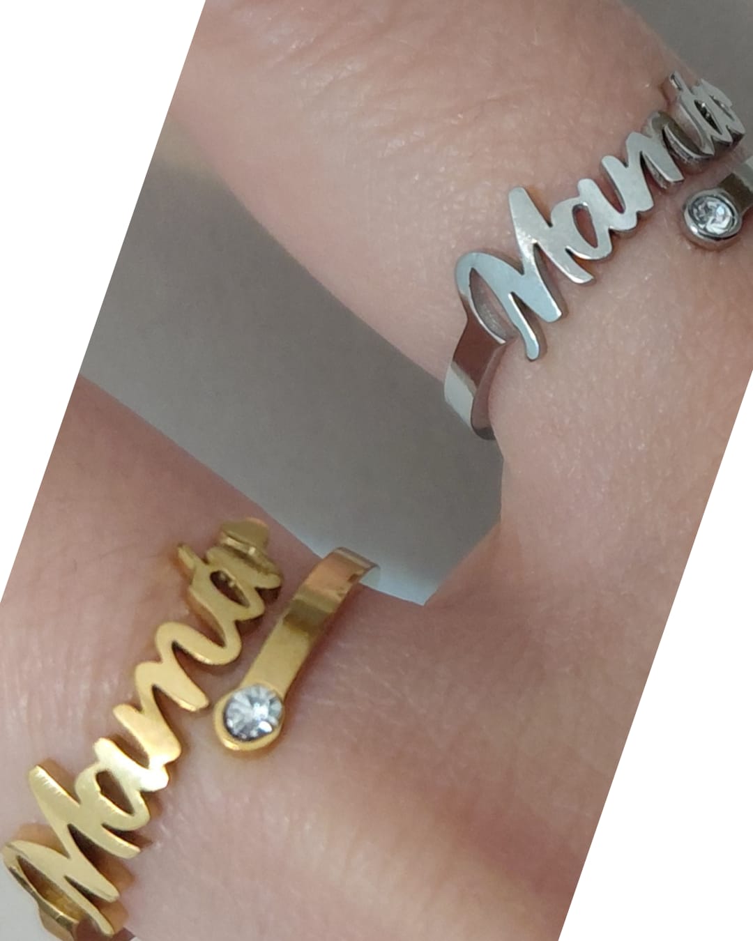 Anillo Mamá con Brillante