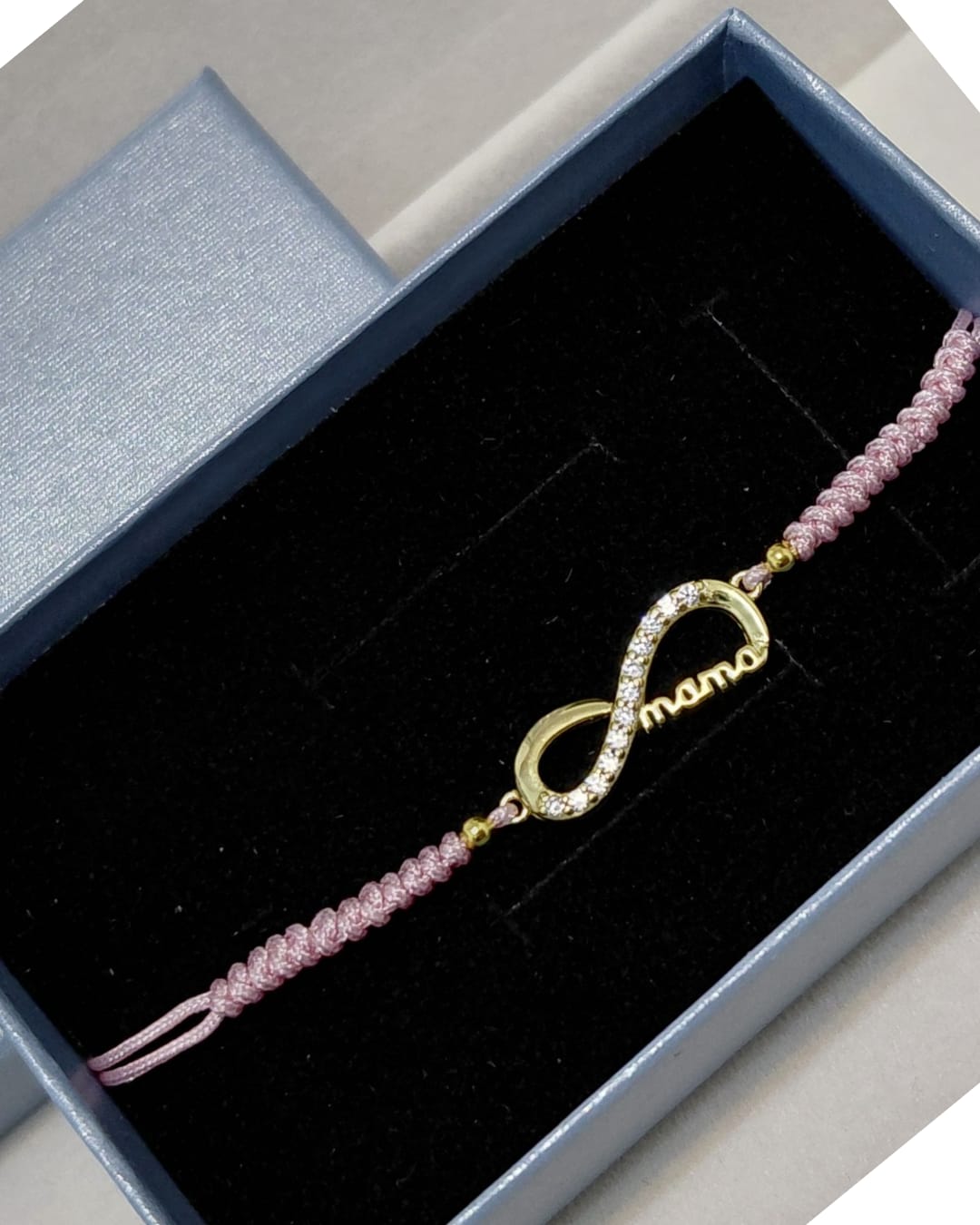 Pulsera Macramé Infinito Mamá