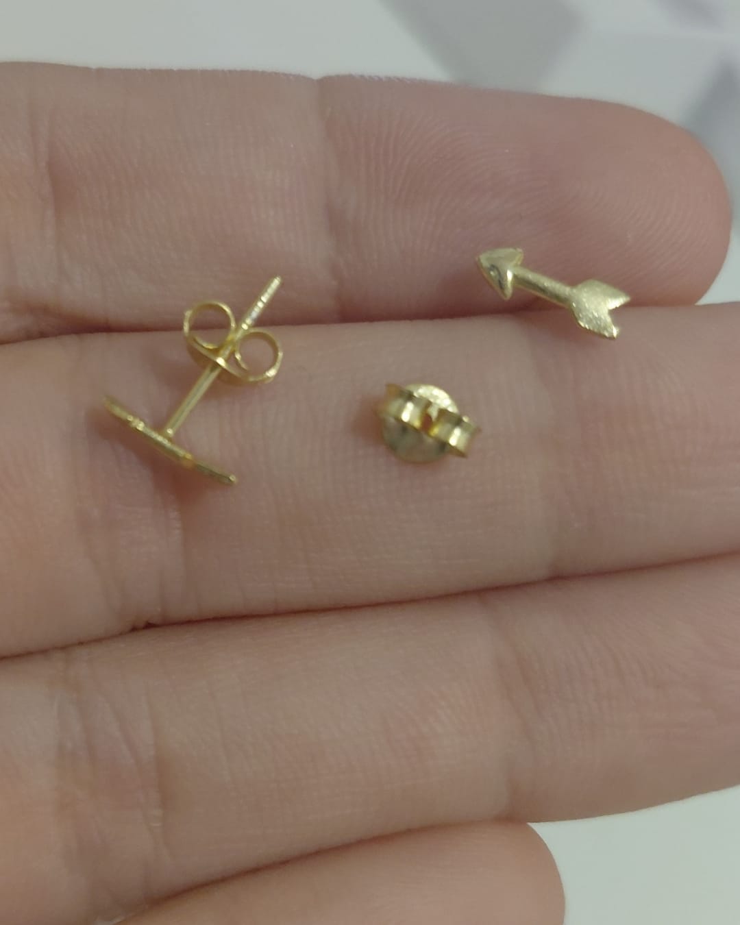 Mini Pendientes Flecha